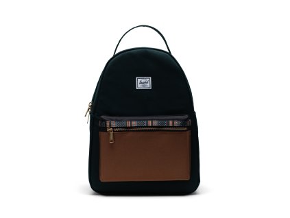 Herschel Nova Mid-Volume - Scarab/Black/Saddle 18 l + Pouzdro zdarma
