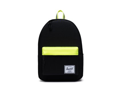 Herschel Classic X-Large - Black Enzyme Ripstop/Black/Safety Yellow 30 l