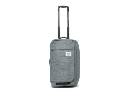 Herschel Wheelie Outfitter 50L - Raven Crosshatch + Pouzdro zdarma