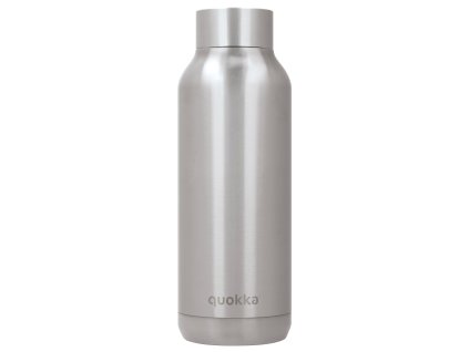 Quokka Nerezová láhev Solid 510 ml - stříbrná