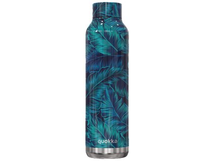 Quokka Nerezová láhev Solid 630 ml - deep jungle