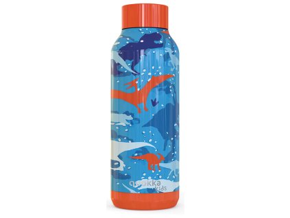 Quokka Nerezová láhev Solid Kids 510 ml - dinosaur
