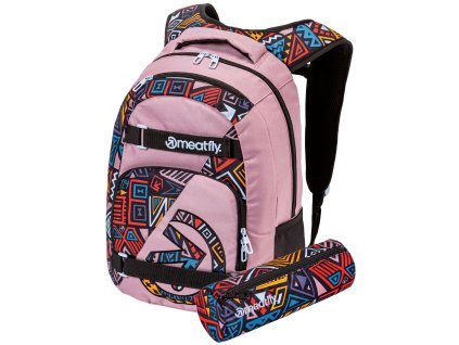 Meatfly Batoh Exile - Old Rose/Dancing Earth - 24 L + PENÁL ZDARMA