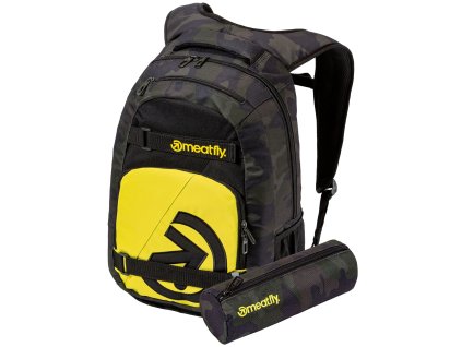 Meatfly Batoh Exile - Rampage Camo/Sulphur - 24 L + PENÁL ZDARMA