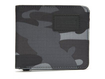 PACSAFE peněženka RFIDSAFE BIFOLD WALLET camo