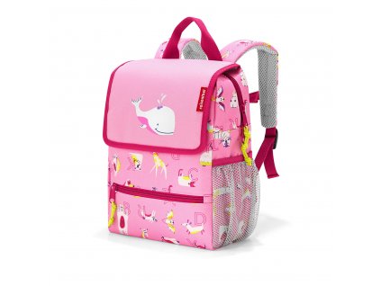 Reisenthel Backpack Kids Abc friends pink