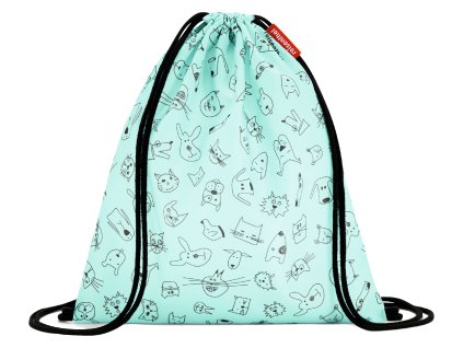 Reisenthel Mysac Kids Cats and Dogs Mint