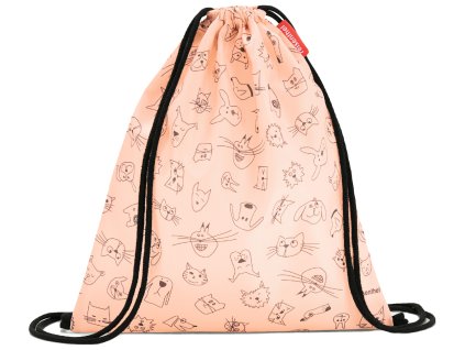 Reisenthel Mysac Kids Cats and Dogs Rose