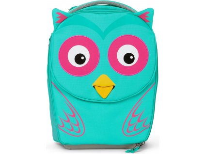 Affenzahn Dětský cestovní kufřík Suitcase Olivia Owl - turquoise