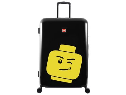 LEGO Luggage ColourBox Minifigure Head L 28" - Černý"