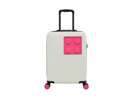 LEGO Luggage URBAN S 20" - Bílý/Světle fialový"