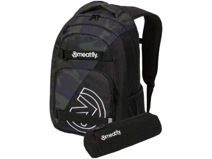 Meatfly Batoh Exile - Rampage Camo/Black - 24 L + PENÁL ZDARMA + PENÁL ZDARMA