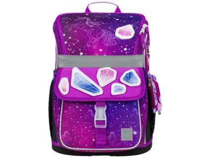 BAAGL Školní aktovka Zippy Unicorn Universe - Kreativ