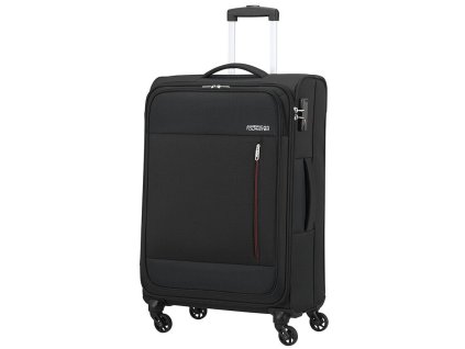 American Tourister HEAT WAVE SPINNER M 68/25 TSA JET BLACK