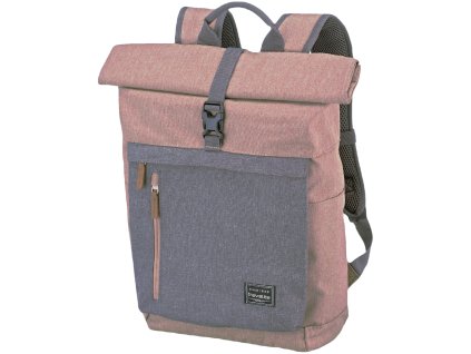 Travelite Basics Roll-up Backpack Rose