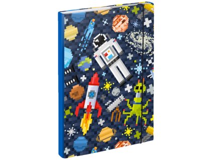 BAAGL Desky na školní sešity A4 Space Game