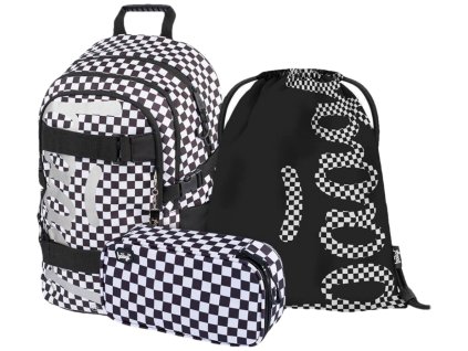 BAAGL SET 3 Skate Ska: batoh, penál, sáček