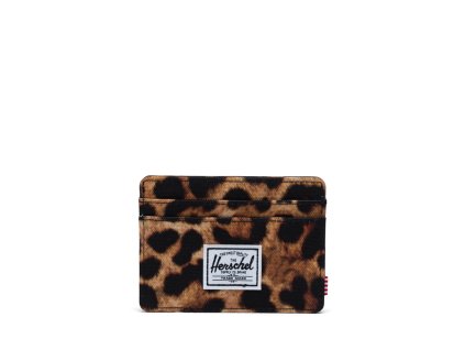 Herschel Charlie RFID Leopard Black