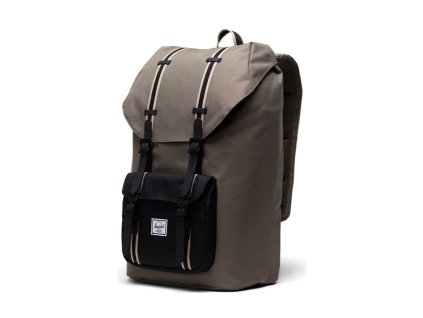 Mestský ruksak Herschel Little America Bungee Cord/Black