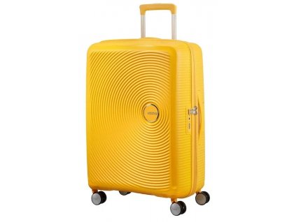 American Tourister SOUNDBOX SPINNER 67 EXP Golden Yellow