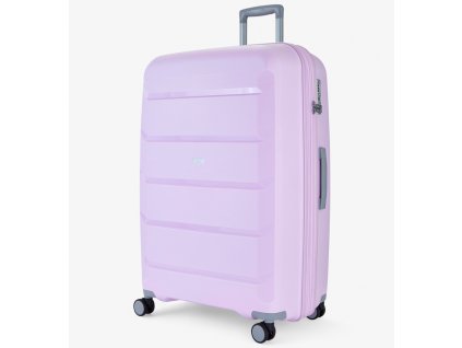Cestovní kufr ROCK TR-0239/3-L PP - fialová