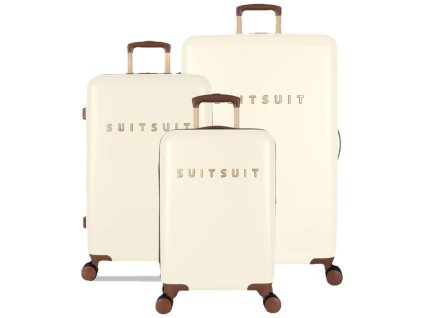 Sada cestovních kufrů SUITSUIT TR-7181/3 Fab Seventies Antique White