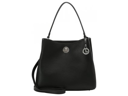 L.CREDI Filippa Hobo Bag Black