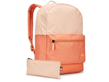 Case Logic Commence batoh z recyklovaného materiálu 24 l CCAM1216 - Apricot/Coral