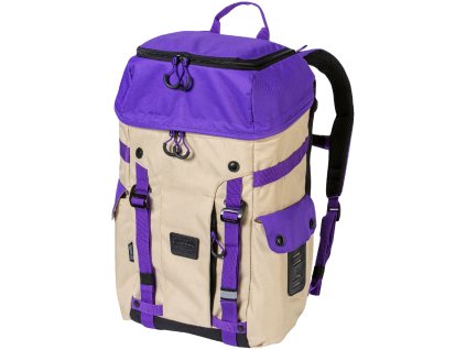 Meatfly Batoh Scintilla - Cream/Violet - 26 L