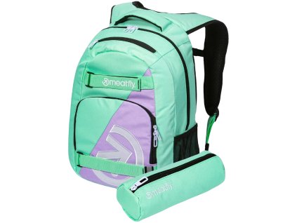 Meatfly Batoh Exile - Lavender/Green Mint - 24 L + PENÁL ZDARMA