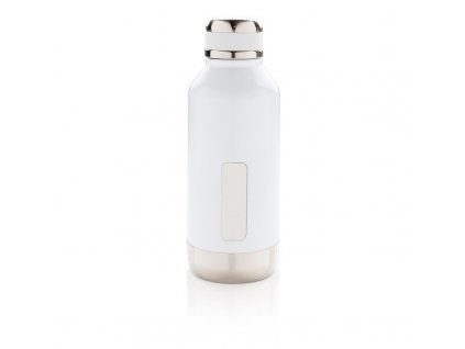 XD Design Nepropustná vakuová lahev z nerezové oceli, 500 ml bílá