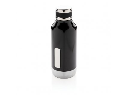 XD Design Nepropustná vakuová lahev z nerezové oceli, 500 ml černá