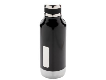 XD Design Nepropustná vakuová lahev z nerezové oceli, 500 ml černá