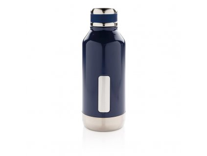 XD Design Nepropustná vakuová lahev z nerezové oceli, 500 ml tmavě modrá