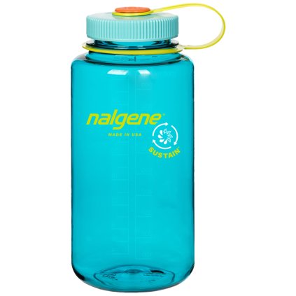 Nalgene Wide-Mouth 1000 mL Cerulean Sustain