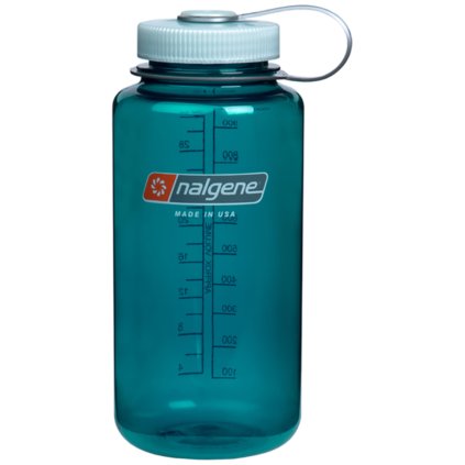 Nalgene Wide-Mouth 1000 mL Trout Green Sustain