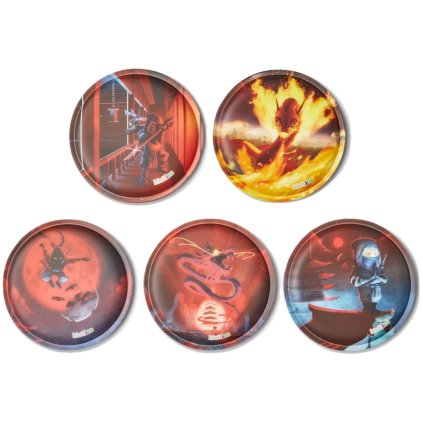 Ergobag Kletties - Ohniví draci 5ks