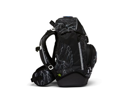 339605 5 ergobag skolni batoh prime black reflexni 2023