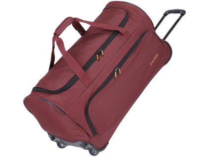 Travelite Basics Fresh Wheeled Duffle Bordeaux