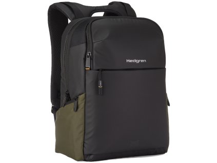 Hedgren Batoh Commute Tram 2-CMPT Backpack 15,4"+ RFID HCOM04 - Černá/zelená