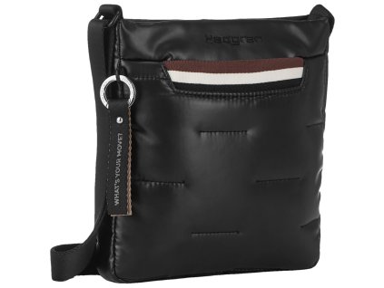 Hedgren Dámska taška Cocoon Cushy Flat Vertical Crossover HCOCN06 - Černá