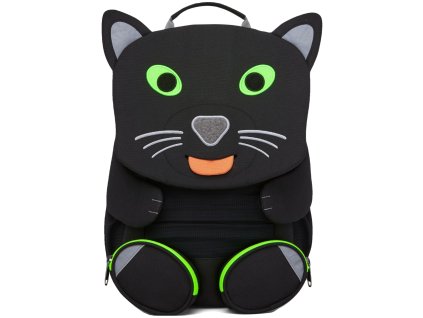 Affenzahn Dětský batoh do školky Large Black Panther- black