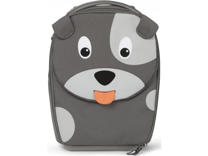 Affenzahn Dětský cestovní kufřík Suitcase David Dog - grey