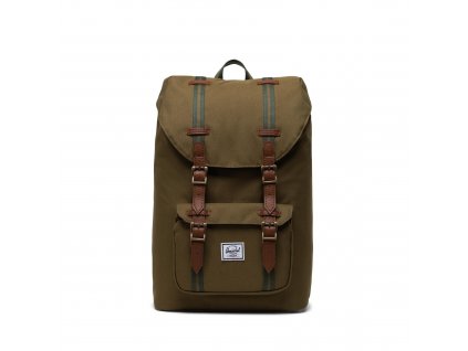 Herschel Little America Mid-Volume Military Olive