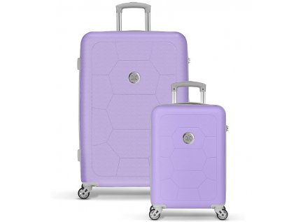 Sada cestovních kufrů SUITSUIT TR-1291/2 ABS Caretta Bright Lavender
