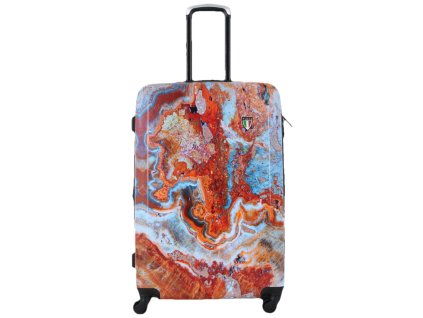 Cestovní kufr TUCCI T-0172/3-M Turkish Marble