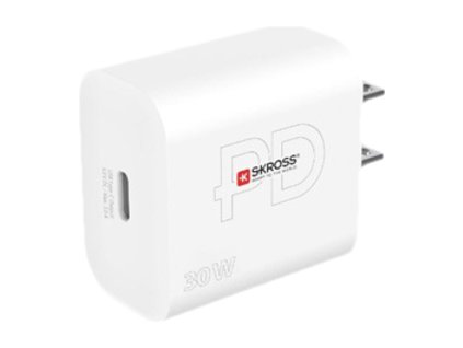SKROSS USB-C nabíjecí adaptér Power charger 30W US, Power Delivery, typ A