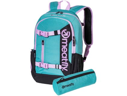 Meatfly Batoh Basejumper - Green Moss/Black - 22 L