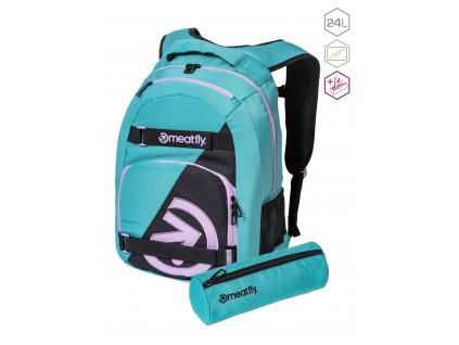 Meatfly Batoh Exile - Green Moss/Black - 24 L