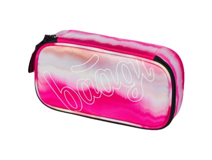 BAAGL Penál etue Skate Pink Stripes